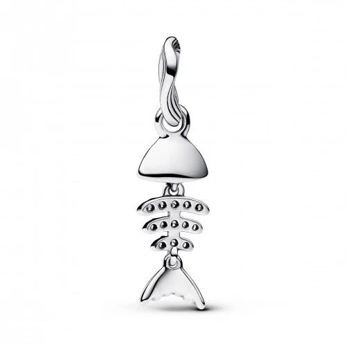 Türkisfarbener Fischgräte PANDORA  Charm-Anhänger Sterling-Silber 793894C01 - Bild 2 von 4