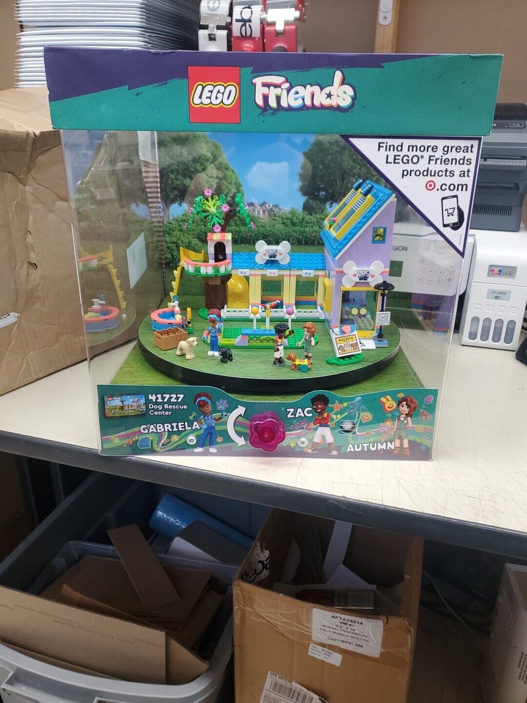 LEGO- FRIENDS- DOG RESCUE CENTER # 41727- STORE DISPLAY