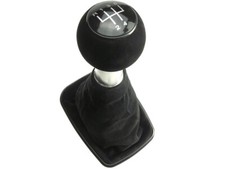 Schaltknauf Schaltsack Schaltmanschette Microfaser pass. für VW Golf 4 Bora 23mm