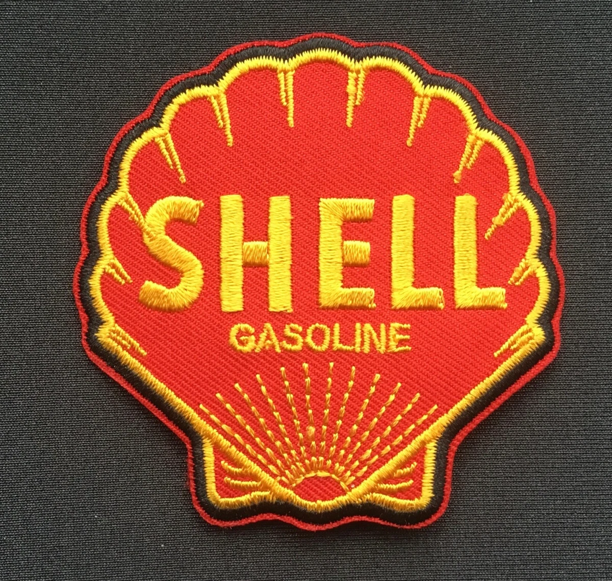 Shell Fuel Logo Patch Embroidered Iron On Sew On Patch For - Foto 4