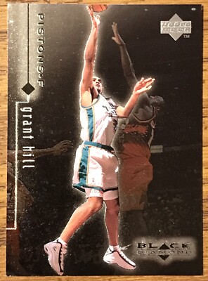 Grant Hill 1998-99 Upper Deck Black Diamond Card #33 Pistons NBA