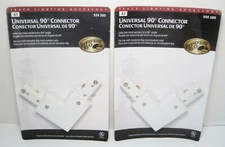 Lot of 2 HAMPTON BAY 555 285 Universal 90 Connector Track Lighting E204150-NEW 