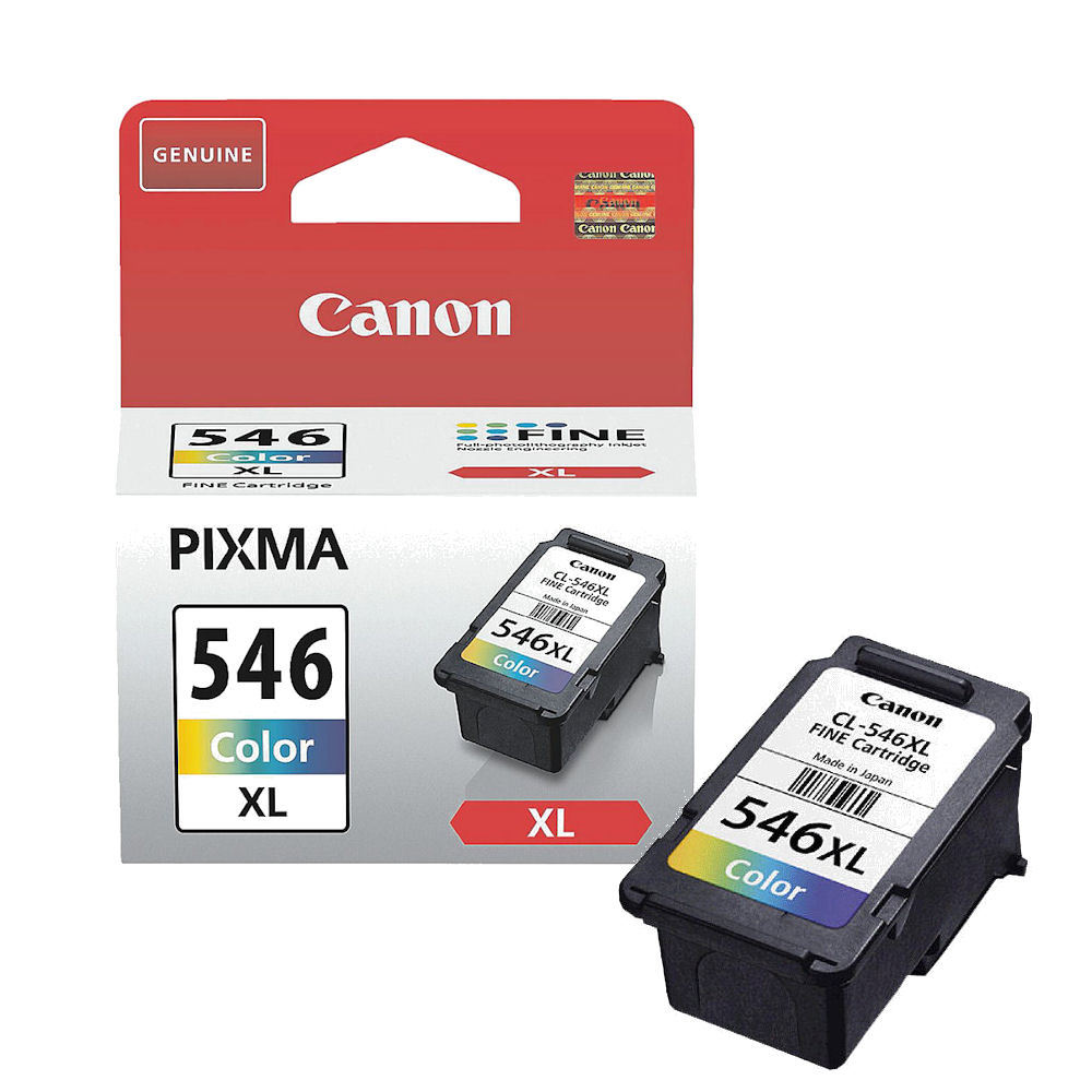 Canon CL-546XL Genuine Original Ink Cartridge For PIXMA MG2950 Printer