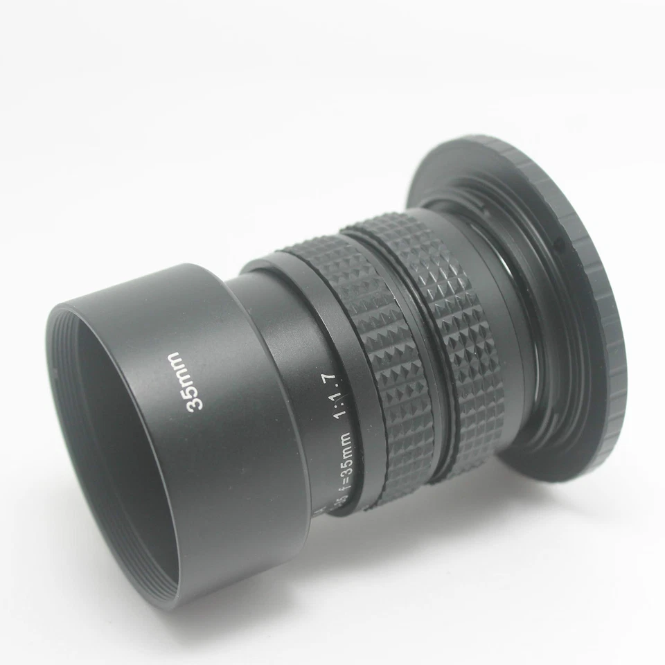 Fujian 35mm f/1.7 CCTV Cine Lens for for Micro Four Thirds M43/MFT mount Cameras - Image 2 of 4