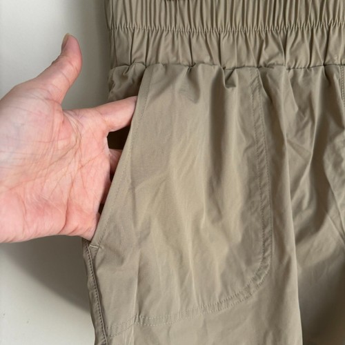 JoyLab by Target Women's High-Rise Woven Shorts 2.5" in Taupe - Picture 8 of 10