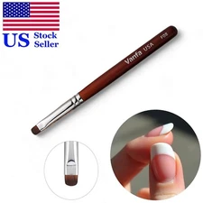 Vanfa French Brush for Nails, Clean up brush for Gel Nail Polish F08