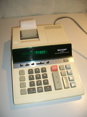 Sharp Druckrechner EL-2612  elektronisch