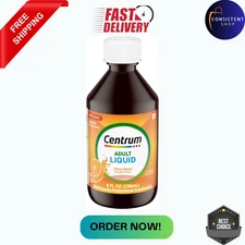 Centrum Liquid Multivitamin for Adults, Multivitamin/Multimineral Supplement ...