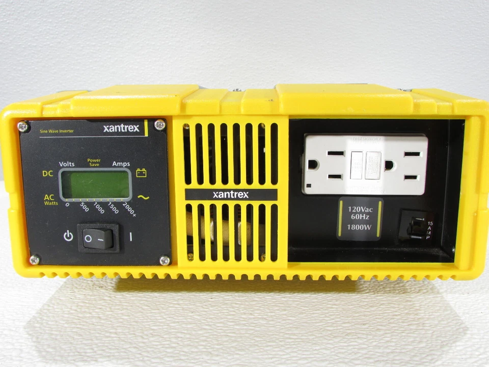 INVERSOR DE ONDA SINUSOIDAL XANTREX 1800 DEFECTUOSO PN 8061850 G3D Foto 2 de 4