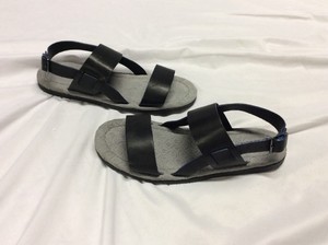 mens black leather dress sandals
