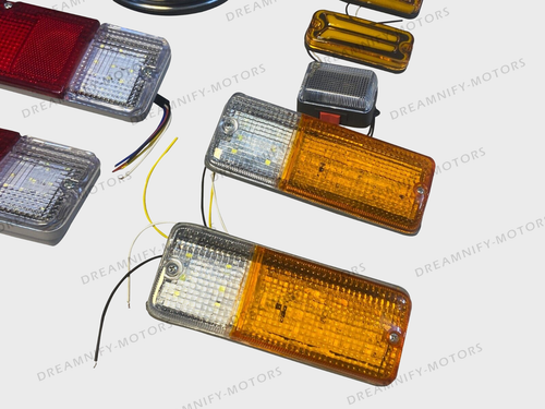Suzuki Samurai Sierra Jimny Complete Led Light Set With Led Headlight Tail Light - Picture 3 of 9