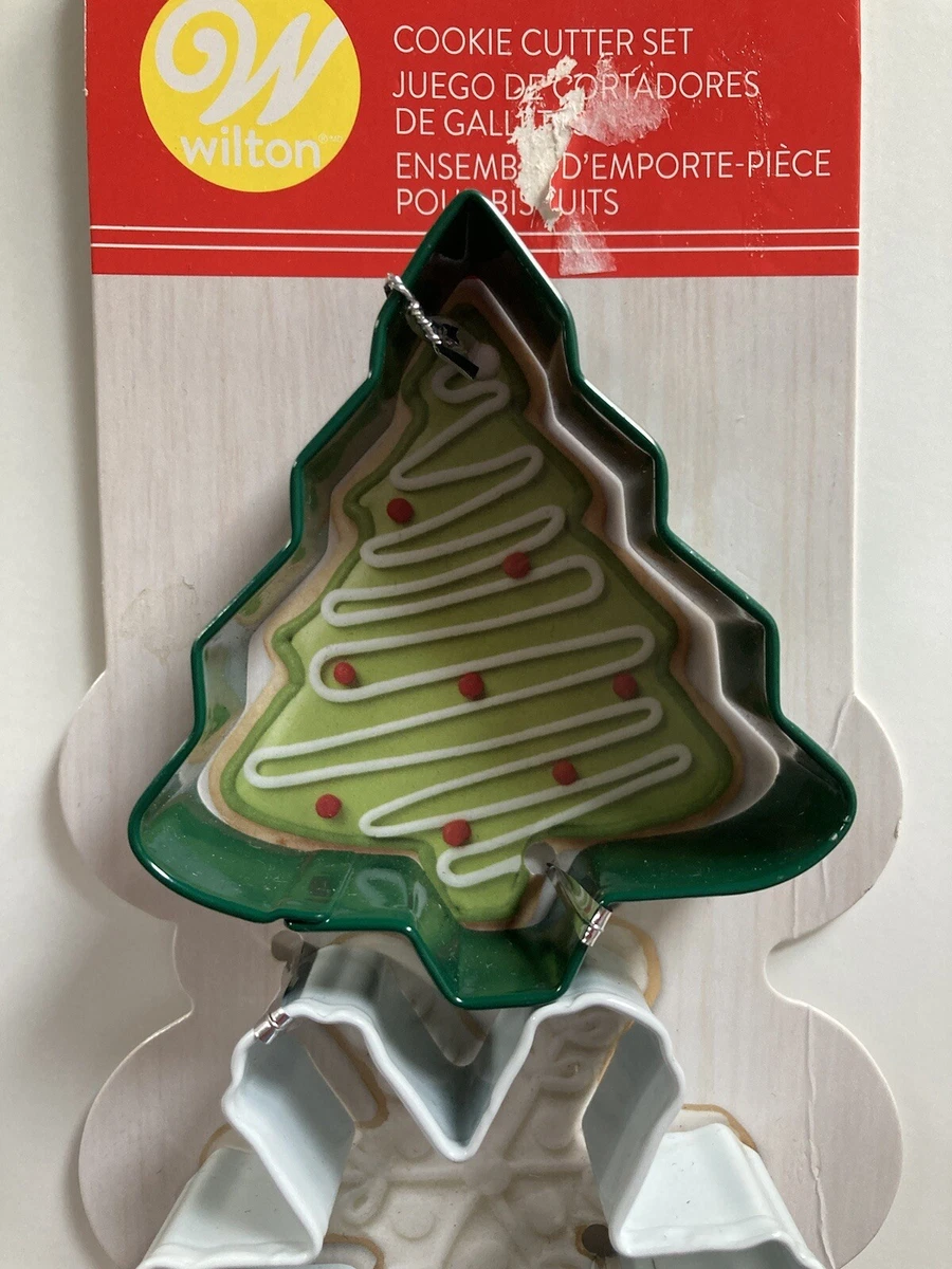 Wilton christmas cookie cutter cheap set