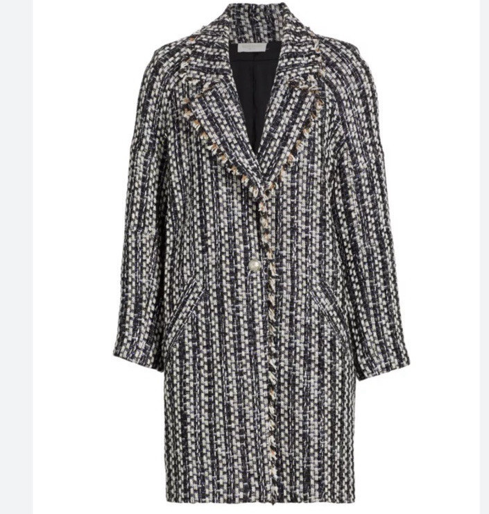 Ramy Brook Valeria Sz S-M Metallic Tweed Jacket NWOT💖/ See details💖 thumbnail 3
