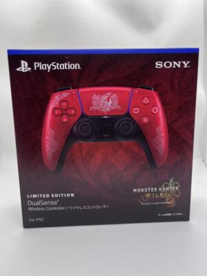 Sony PS5 DualSense Wireless Controller New Monster Hunter Wilds Limited Edition