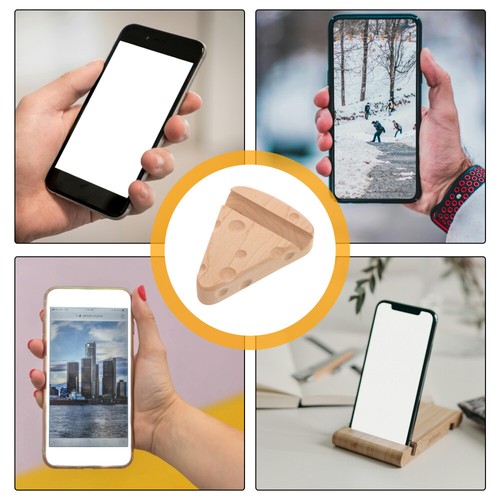 Telefonständer, niedlicher Käse-Form-Telefonhalter, Desktop-Smartphone-Halter - Bild 5 von 12