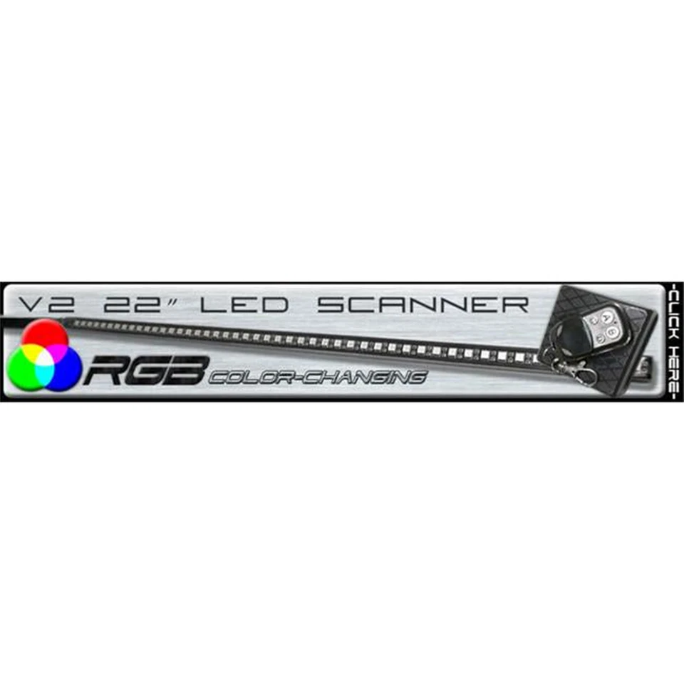Barras de escáner LED multicolores Oracle Lighting V2 22" - RGB ColorSHIFT #4401-333 Foto 4 de 4