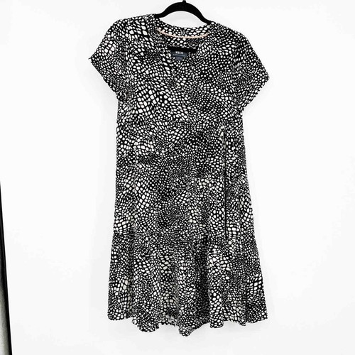 XS Harper Tunic Dress Spotted Tiered 