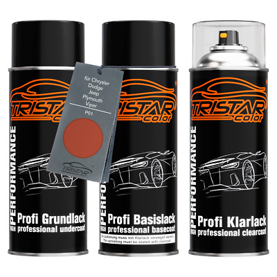 Autolack Spraydosen Set für Chrysler Dodge Jeep Viper P01 Durango Copper Perl