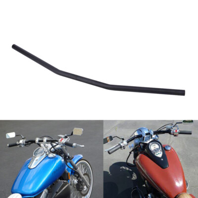 Manubrio Drag Bar Cromato Per Moto, 7/8 X 22mm, Universale Per Triumph Harley Touring Bobber