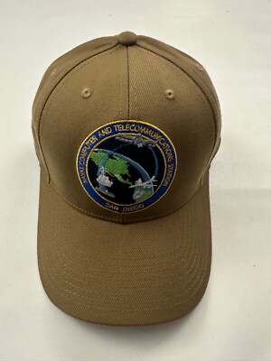The Corps Telecommunications San Diego Logo Beige Baseball Cap Hat One Size