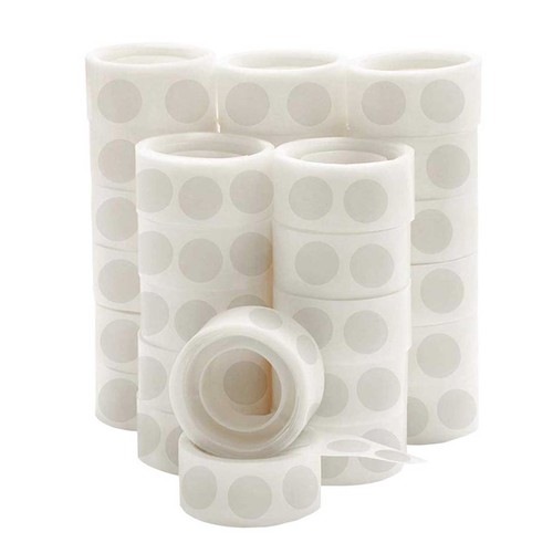 1000pcs Glue Point Clear Balloon Glue Removable Adhesive Dots Double Sided Dots - Picture 3 of 12
