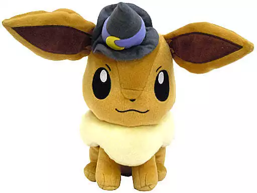 Eevee Pelúcia Pokémon Halloween Original Wct 21cm Ediç. Ltda