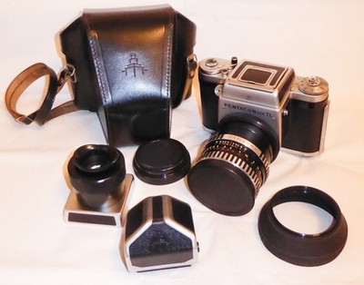 camera PENTACON SIX ,good set