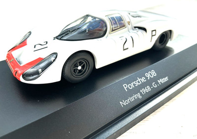 Schuco 45 037 2600, 1:43, Porsche 908, Gerhard Mitter, Norisring 1968, OVP