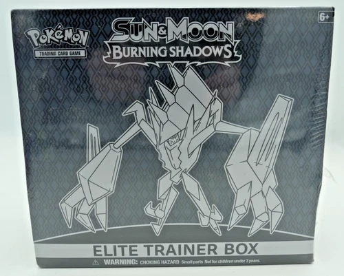 Pokemon Sealed Sun and Moon Burning Shadows Elite Trainer Box