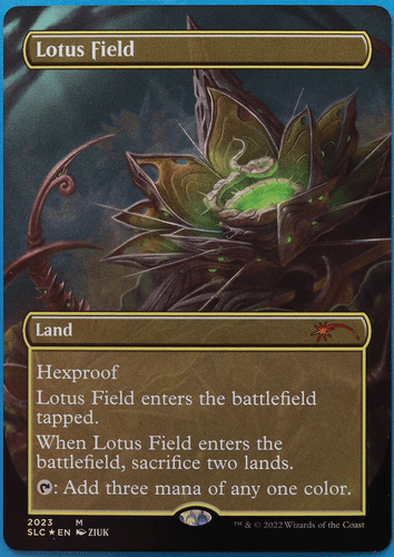 Lotus Field (Secret Lair Promo) FOIL NM MTG MAGIC CARD (506999) ABUGames - Picture 1 of 2