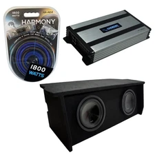 Alpine SWT-10S4 10" Subwoofer Fits 07-18 Jeep Wrangler 2 Door w/ HA-A800.1 Amp