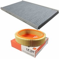 Mahle / Knecht Set Filterpaket Innenraumfilter LAK 33 Luftfilter LX 317