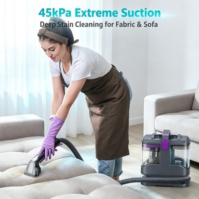 INSE 45kpa strong suction whole-house multi-purpose steam/cloth cleaning machine