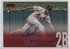 2018 Topps Stadium Club Auto Red Foil /50 Breyvic Valera #SCA-BV Auto s5j
