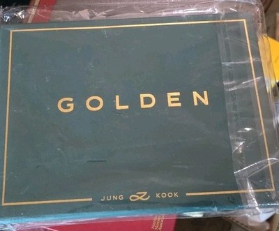 BTS Jung kook Golden Album- Brand new & Sealed- Shine (Green) Version  H2