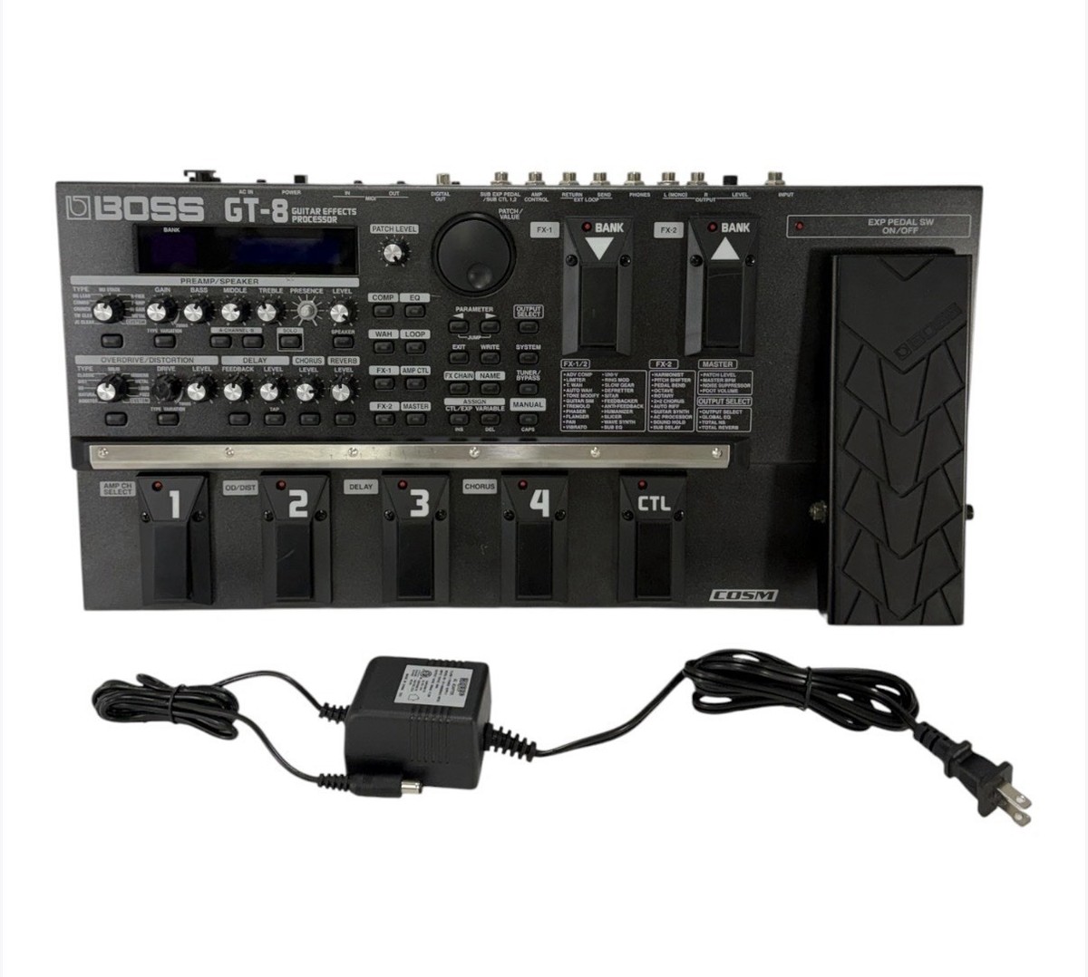 BOSS GT-8 Guitar Effects Processor 本体 Boss GT-8 Multi-Effects Guitar Effect Pedal for sale online | eBay