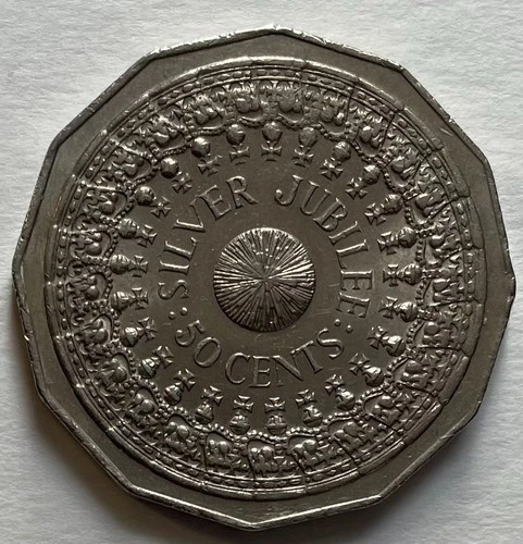 1977 Australia 50 Cents — photo from another recent sale