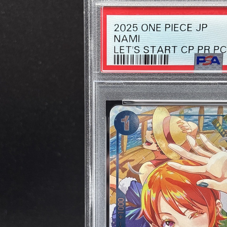 PSA 10 Nami OP09-050 Parallel Let's Start Campaign Promo One Piece