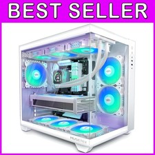 Full View Mid Tower, Pure White Y6 Case