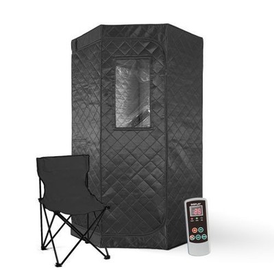 Sanotechnik Tragbare Infrarotkabine Wärmekabine 90x90x190 cm