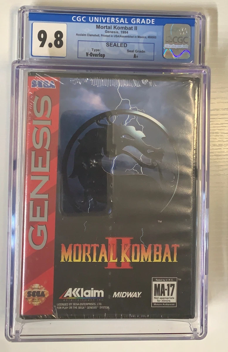 Cartouche Mortal Kombat 2 Sur Sega Game Gear – Jeu Complet Avec Boîte – Très Bon état