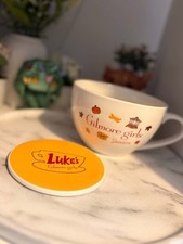 Gilmore Girls Cup Mug And Matching Saucer Coaster Luke&rsquo;s Coffee Shop New Home