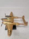 2003 Danbury Mint  Lockheed P-38 Lightning  Airplane WW2 Model Plane COA Receipt — photo 6