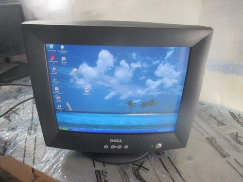 Dell E772c 17" Retro Gaming CRT VGA Computer Monitor 1280 x 1024 @ 60Hz GRADE A