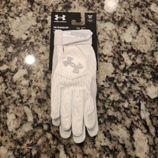 Under Armour UA Clean Up Youth Small Baseball Batting Gloves NWT