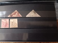Timbres anciens Cap of Good Hope British Colonies 1853 N°1 & N° 5 # 294