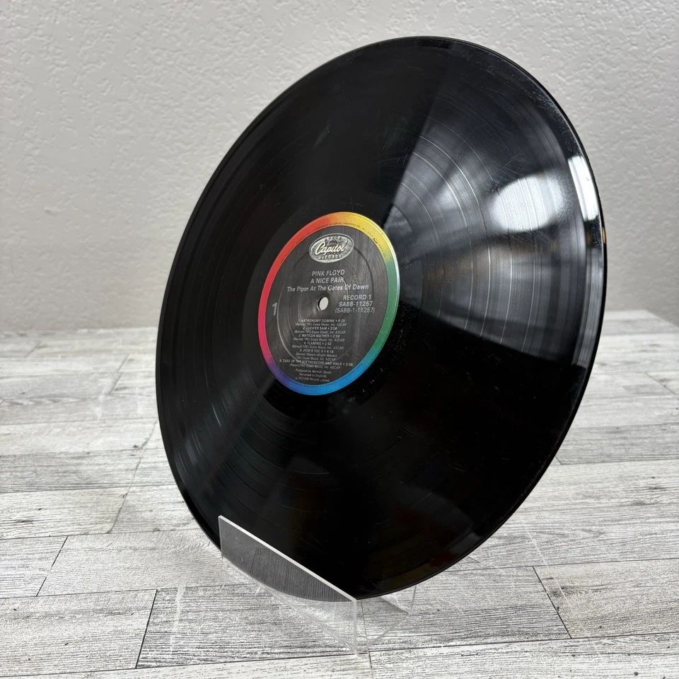 PINK FLOYD A NICE PAIR PIPER AT THE GATES OF DAWN SAUCERFUL SECRETS VINYL Foto 4 de 4