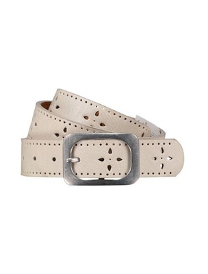 Hailys leather belt Ro44sa in color cream