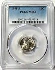 1945-S Mercury Dime PCGS MS66