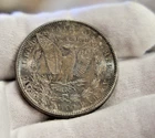 Super Toner 1896 US Morgan Silver Dollar $1  Unc.